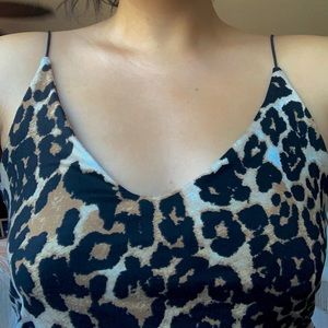 leopard print onesie tank